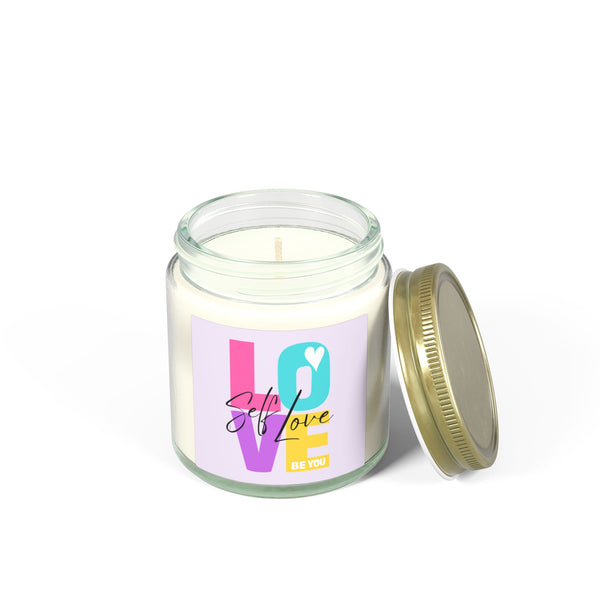 ♡ SELF LOVE .: Scented Candle (4oz) Eco Friendly