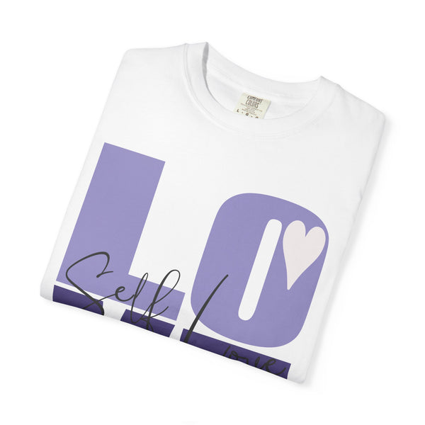 ♡ Self-LOVE .: Garment Dyed 100% Cotton T-Shirts (Relaxed fit)