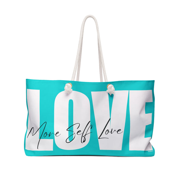 ♡ More Self-LOVE :: Oversized  Weekender Tote Bag