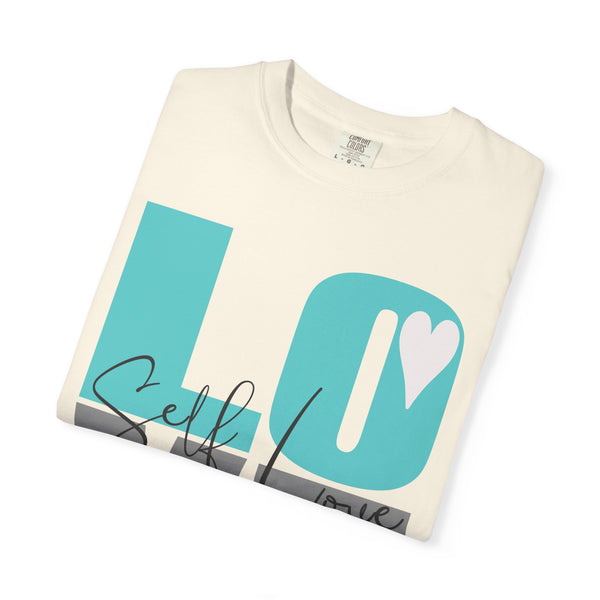 ♡ Self-LOVE .: Garment Dyed 100% Cotton T-Shirts (Relaxed fit)