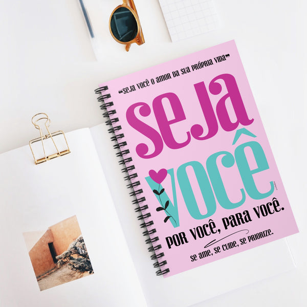 ♡ Seja Você .: Classic Spiral Notebook :: 118 Ruled Line