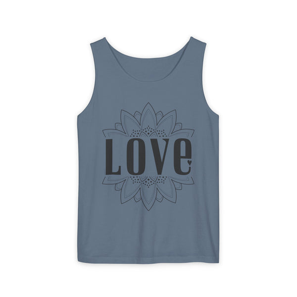 LOVE .: Garment-Dyed Tank Top