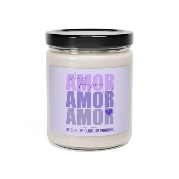 ♡ Amor Próprio .: Coleção Lavanda :: 100% natural Soy Candle, 9oz  :: Eco Friendly