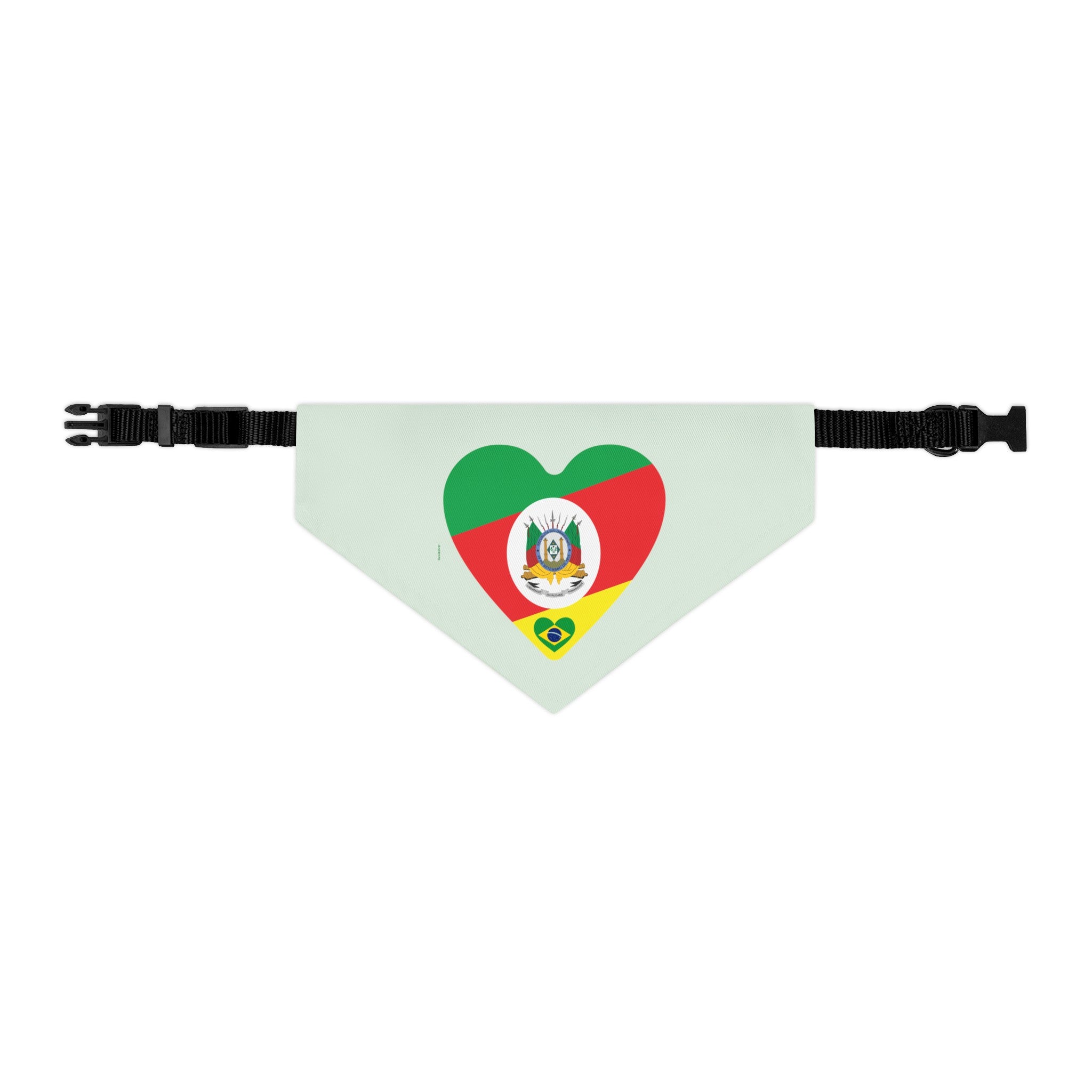 💚❤️💛🇧🇷 Pet Bandana Collar .: Rio Grande do Sul, Brasil