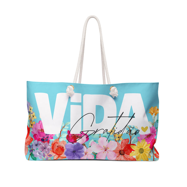 ♡ ViDA :: Gratidão :: Floral Collection .: Fashion Tote Bag