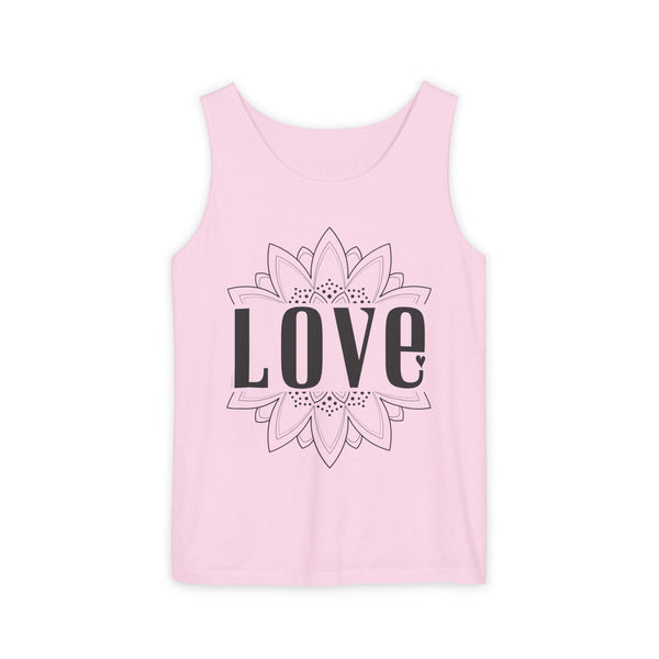 LOVE .: Garment-Dyed Tank Top