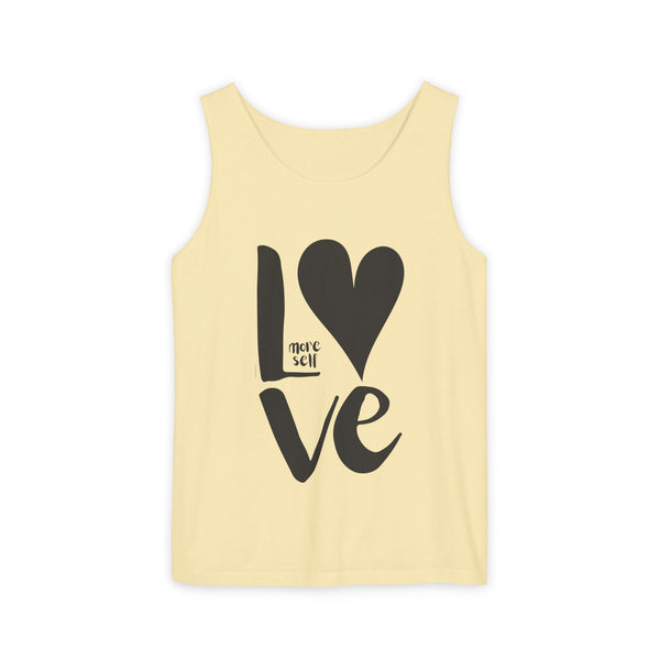 More Self LOVE .: Garment-Dyed Tank Top