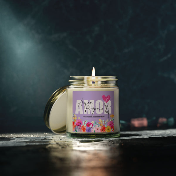 ♡ Amor Próprio .: Scented Candle (4oz) Eco Friendly