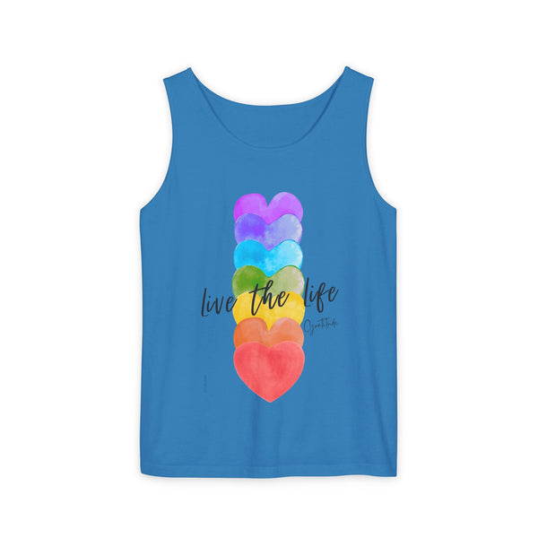 Live the Life .: Garment-Dyed Tank Top