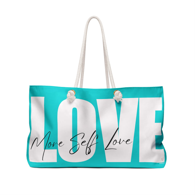 ♡ More Self-LOVE .: Oversized  Weekender Tote Bag