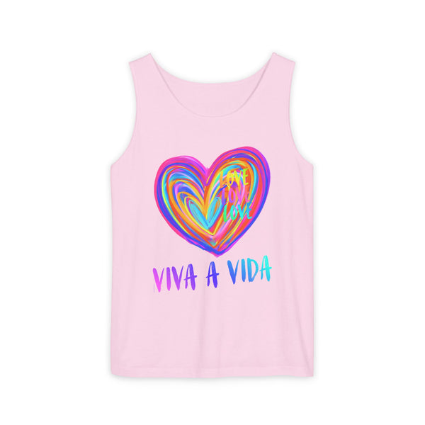 VIVA A VIDA .: Garment-Dyed Tank Top