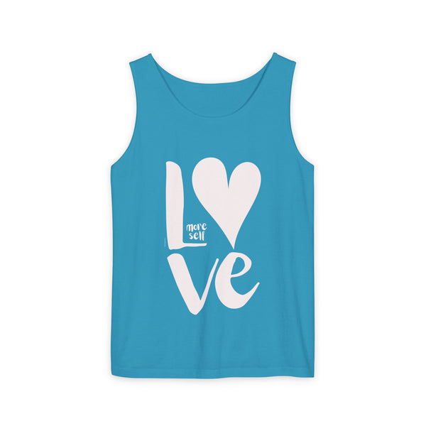 More Self LOVE .: Garment-Dyed Tank Top