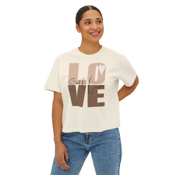 Self LOVE .: Women's Boxy Tee
