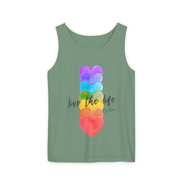 Live the Life .: Garment-Dyed Tank Top