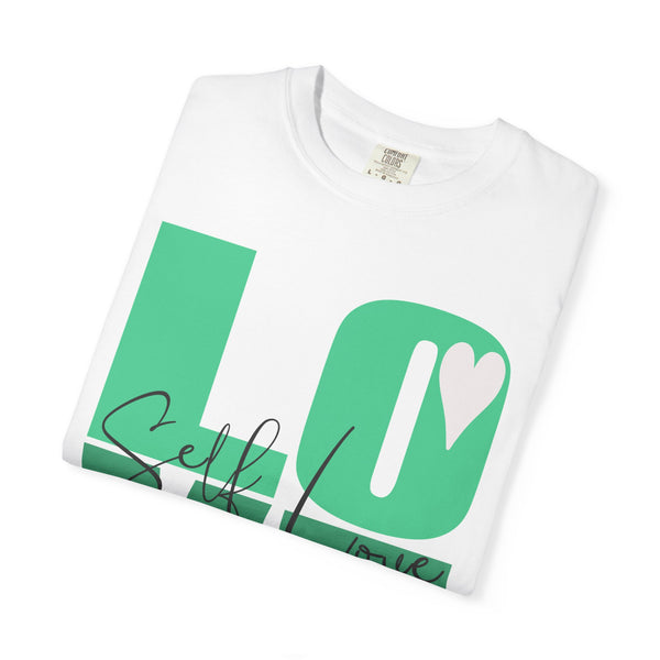 ♡ Self-LOVE .: Garment Dyed 100% Cotton T-Shirts (Relaxed fit)