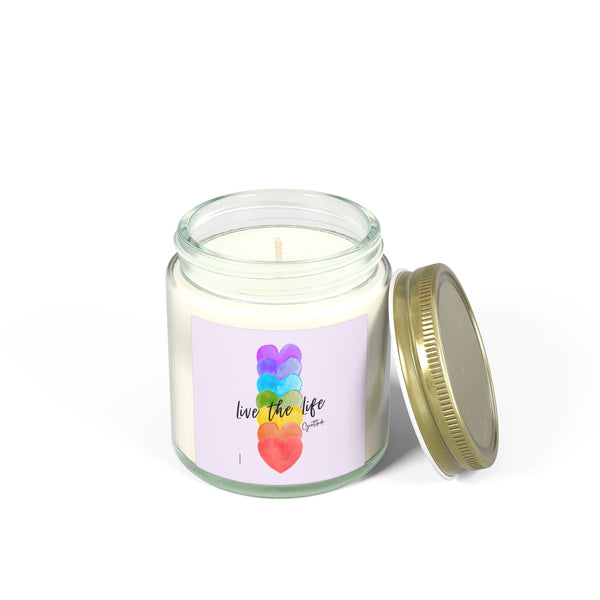 ♡ Live the Life .: Gratitude .: Scented Candle (4oz) Eco Friendly
