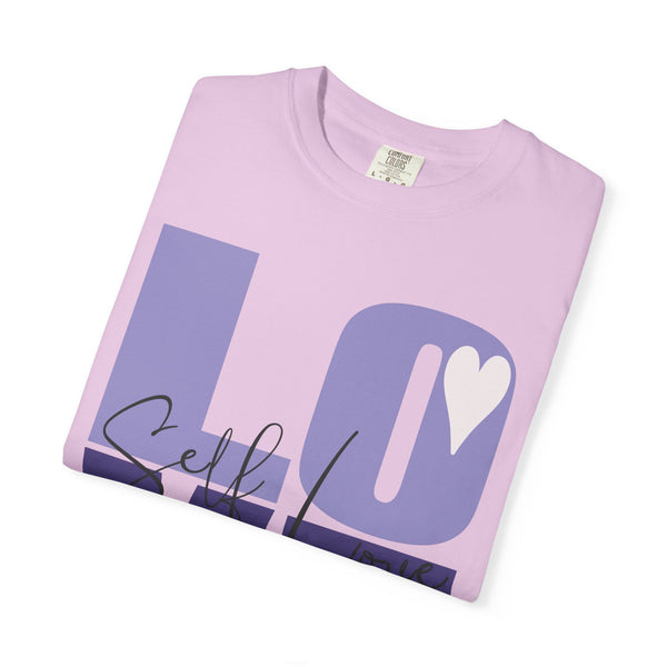 ♡ Self-LOVE .: Garment Dyed 100% Cotton T-Shirts (Relaxed fit)