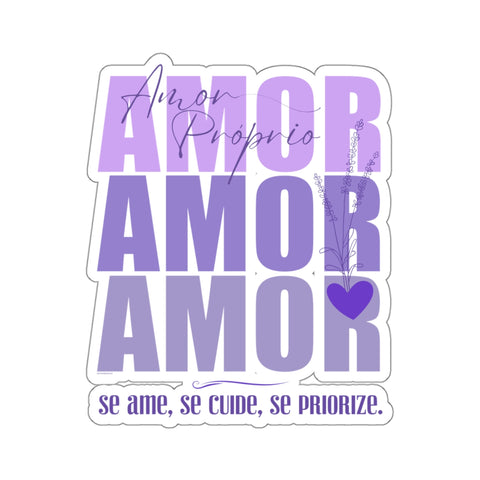 ♡ Amor Próprio .: Coleção Lavanda .: Adesivo / Kiss-Cut Stickers