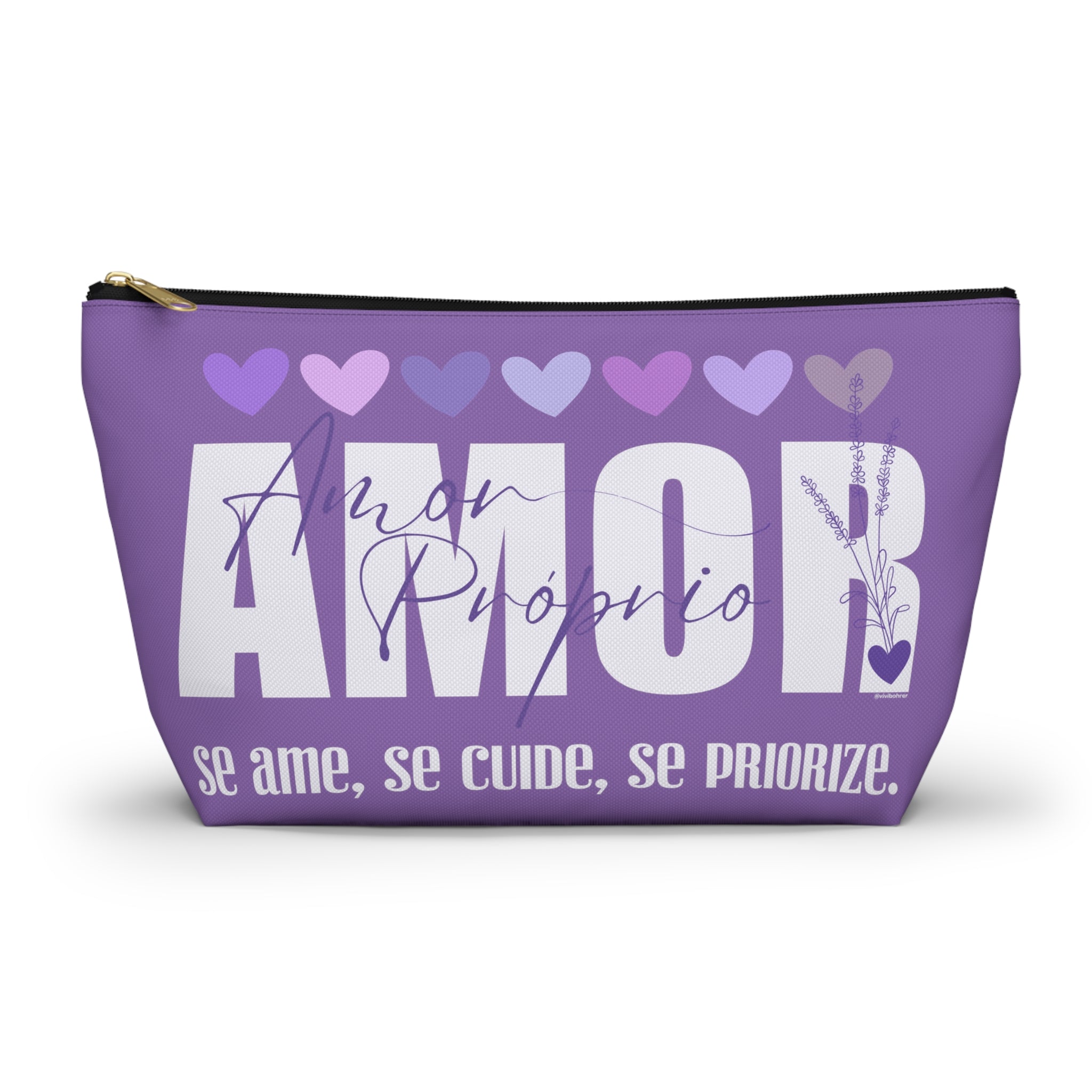 ♡ Amor Próprio :: Coleção Lavanda :: MakeUp Travel Bag