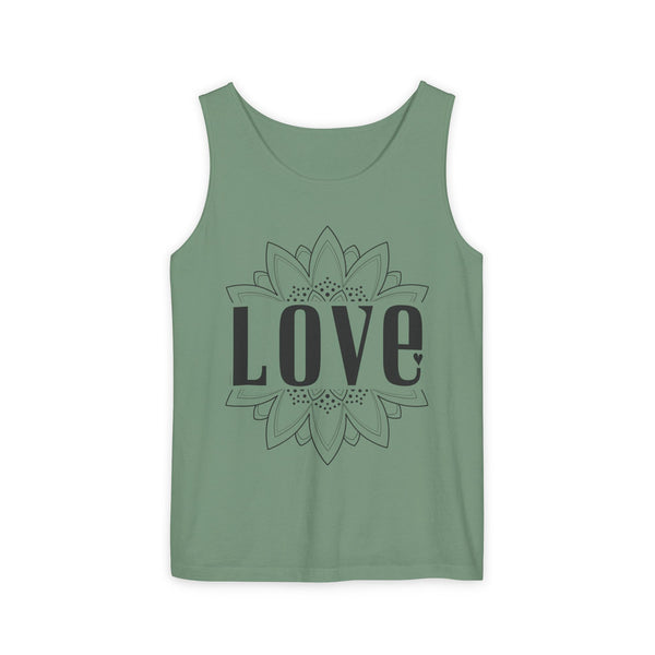 LOVE .: Garment-Dyed Tank Top