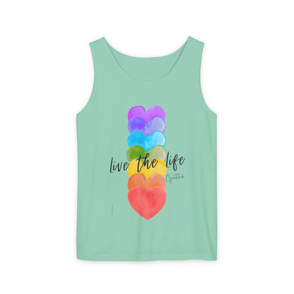 Live the Life .: Garment-Dyed Tank Top