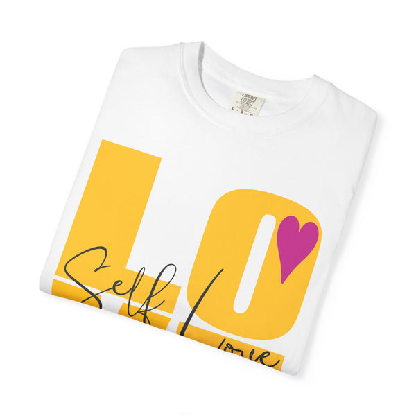 ♡ Self-LOVE .: Garment Dyed 100% Cotton T-Shirts (Relaxed fit)