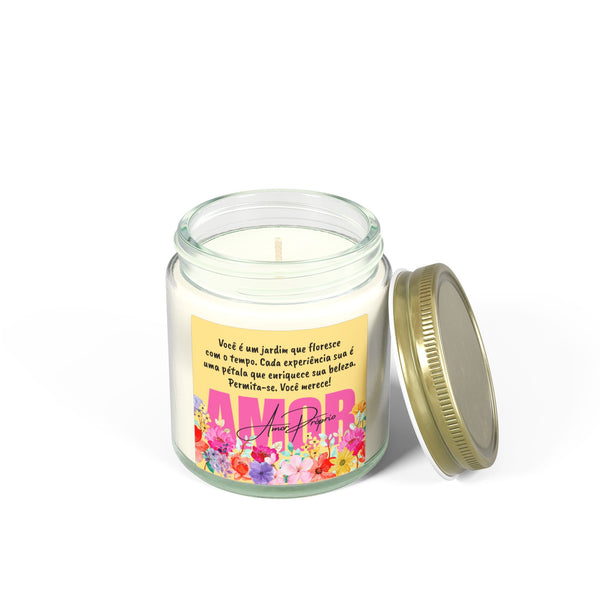 ♡ Amor Próprio .: Scented Candle (4oz) Eco Friendly