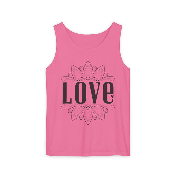 LOVE .: Garment-Dyed Tank Top