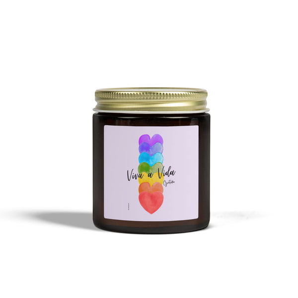 ♡ Viva a Vida .: Gratidão .: Scented Candle (4oz) Eco Friendly