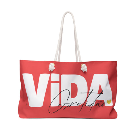 ♡ VIDA .: Gratidão :: Weekender Tote
