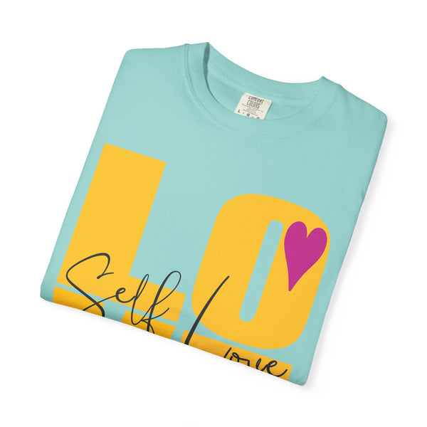 ♡ Self-LOVE .: Garment Dyed 100% Cotton T-Shirts (Relaxed fit)