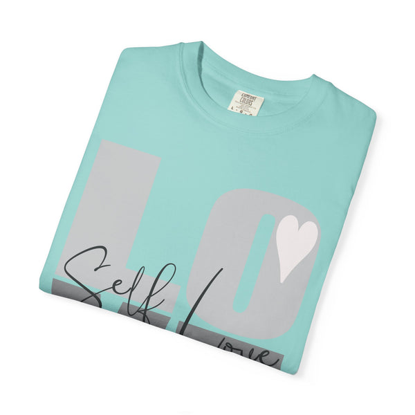 ♡ Self-LOVE .: Garment Dyed 100% Cotton T-Shirts (Relaxed fit)