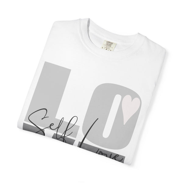 ♡ Self-LOVE .: Garment Dyed 100% Cotton T-Shirts (Relaxed fit)