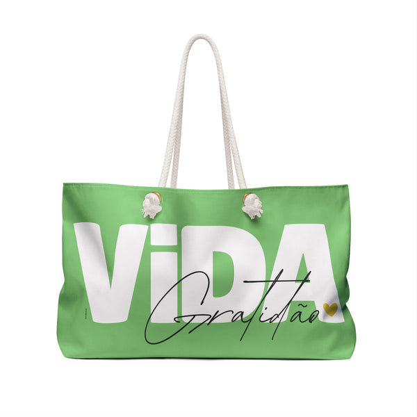 ♡ VIDA .: Gratidão :: Weekender Tote