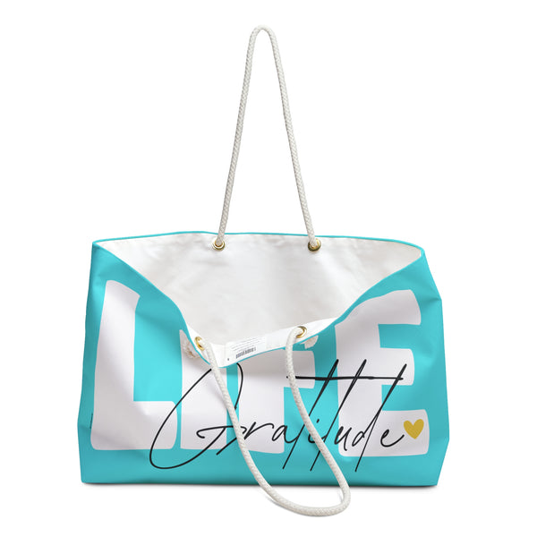 ♡ LIFE .: Gratitude :: Weekender Tote