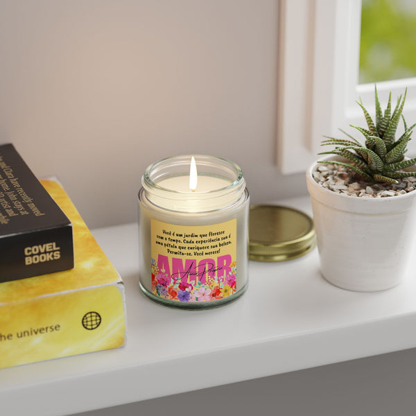 ♡ Amor Próprio .: Scented Candle (4oz) Eco Friendly