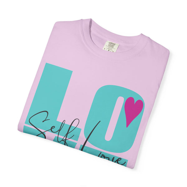 ♡ Self-LOVE .: Garment Dyed 100% Cotton T-Shirts (Relaxed fit)