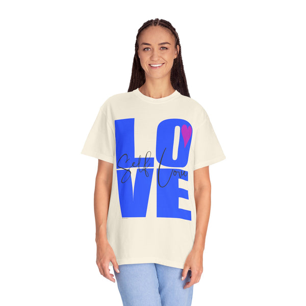 ♡ Self-LOVE .: Garment Dyed 100% Cotton T-Shirts (Relaxed fit)