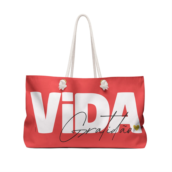 ♡ VIDA .: Gratidão :: Weekender Tote