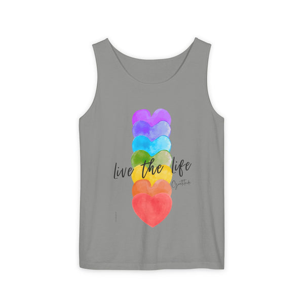 Live the Life .: Garment-Dyed Tank Top