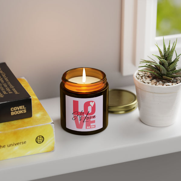 ♡ SELF LOVE .: Scented Candle (4oz) Eco Friendly