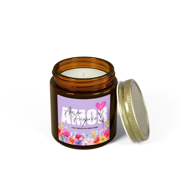 ♡ Amor Próprio .: Scented Candle (4oz) Eco Friendly