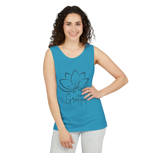 Gratitude .: Garment-Dyed Tank Top