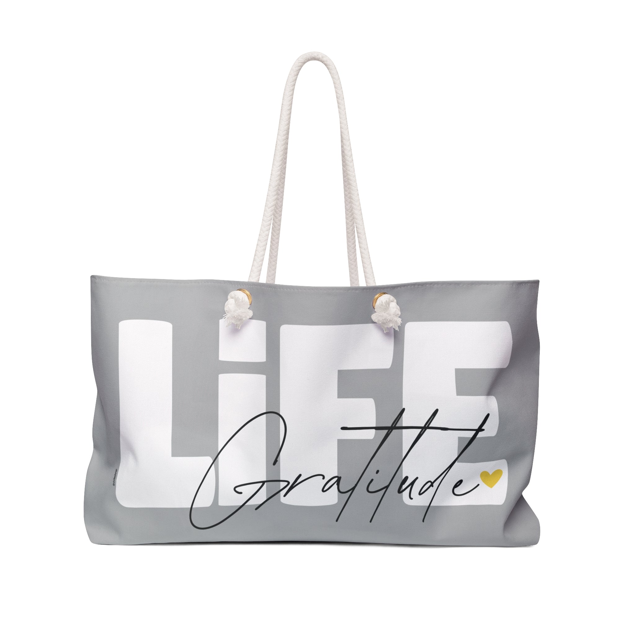 ♡ LIFE .: Gratitude :: Weekender Tote