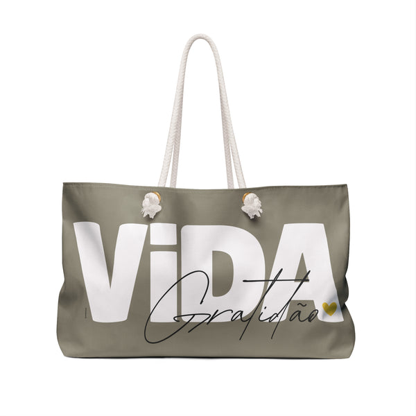 ♡ VIDA .: Gratidão :: Weekender Tote