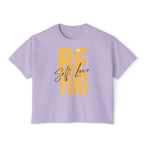 BE YOU .: Women's Boxy Tee