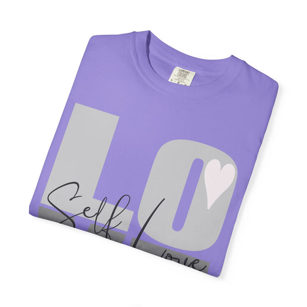 ♡ Self-LOVE .: Garment Dyed 100% Cotton T-Shirts (Relaxed fit)