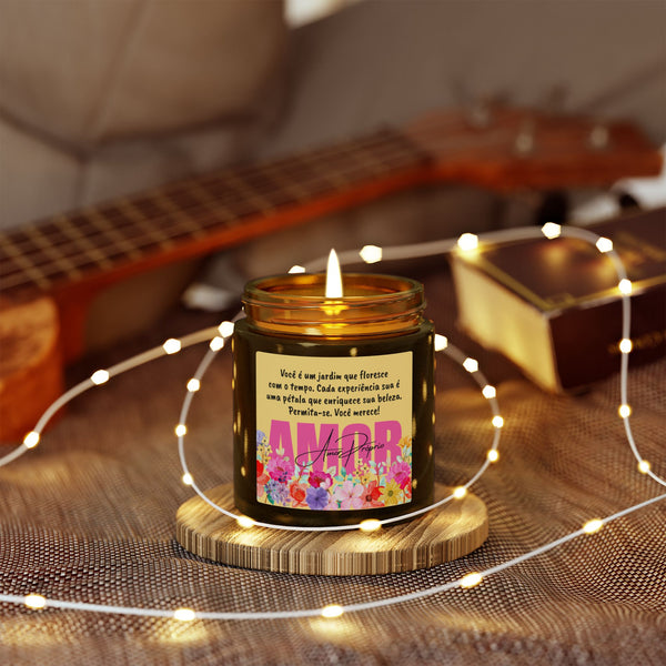 ♡ Amor Próprio .: Scented Candle (4oz) Eco Friendly