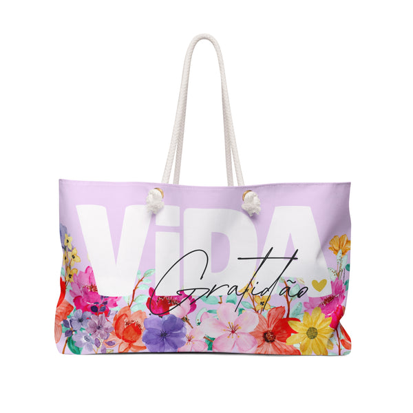 ♡ ViDA :: Gratidão :: Floral Collection .: Fashion Tote Bag