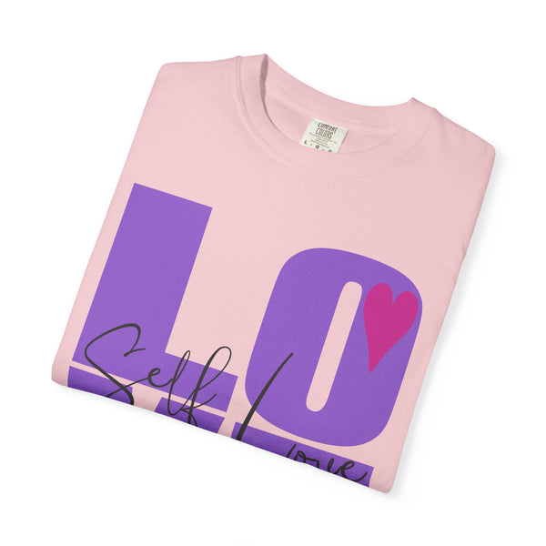♡ Self-LOVE .: Garment Dyed 100% Cotton T-Shirts (Relaxed fit)